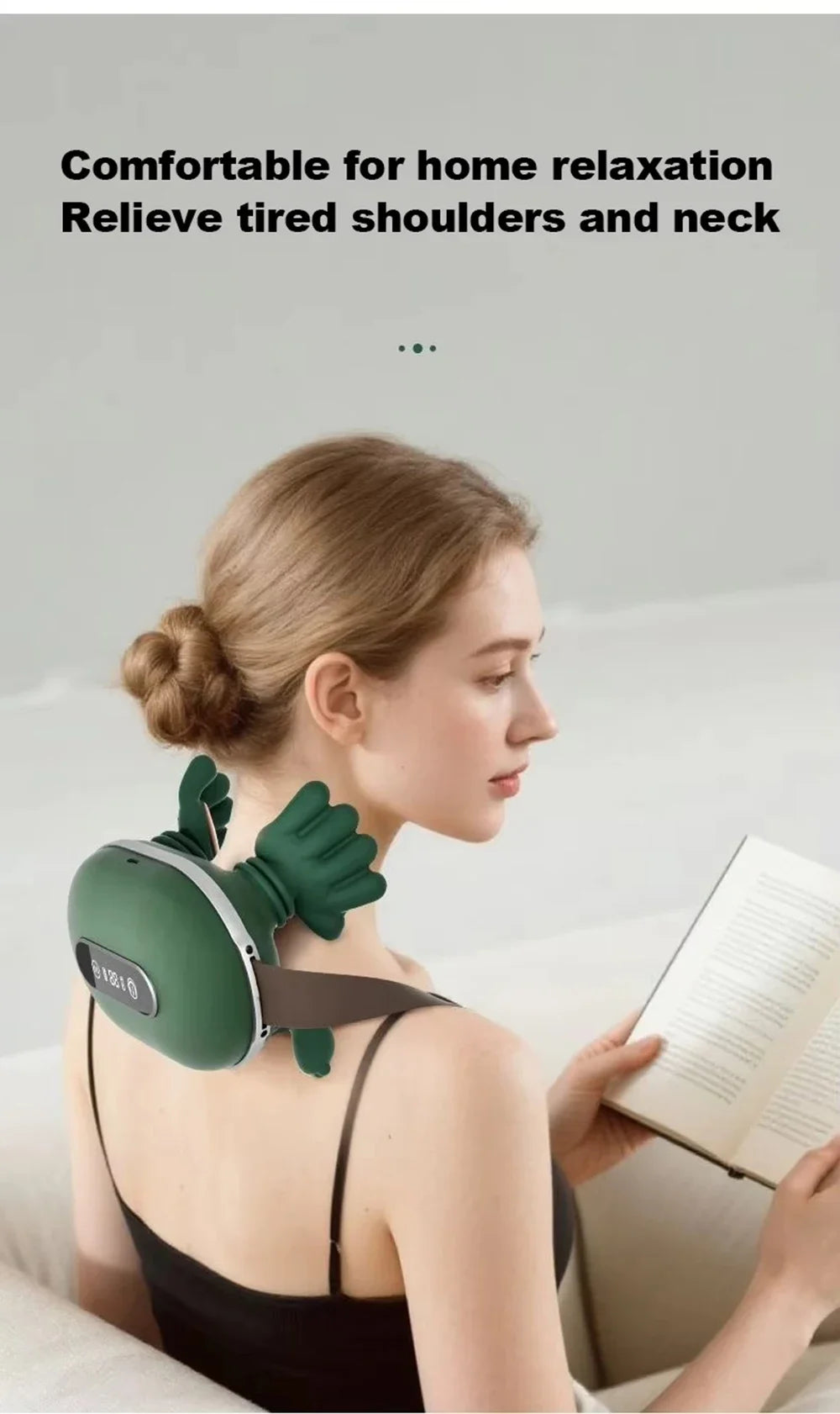 Neck Massager Back Shoulder Massager for Muscle Relax Multifunctional Neck And Shoulder Relaxing Massage Shawl Massaging body