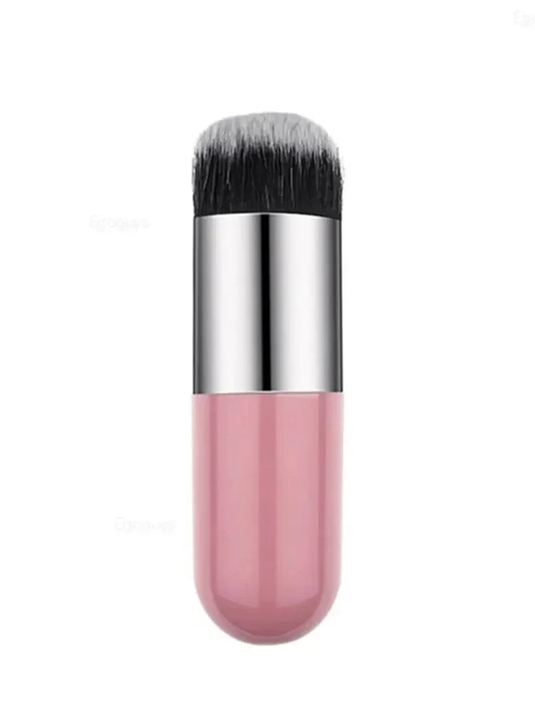 1Pc Large Brush With Small Fat Pier Foundation Head Make Up Brush BB Cream Mushroom Brush No Powder No Mark Foundation Makeup