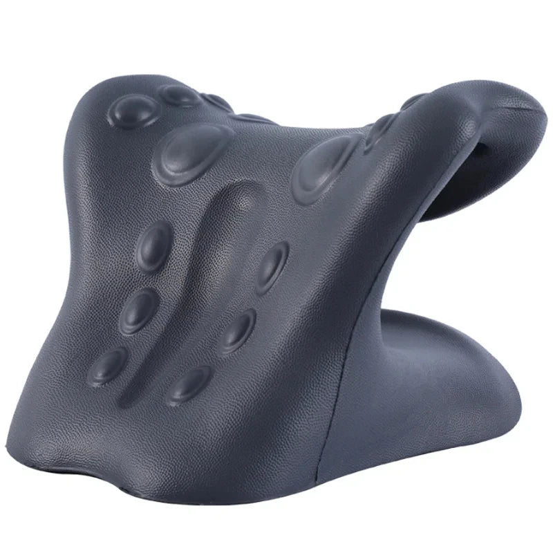 Neck Massager Acupoint Massage Pillow to Relieve Pain Neck Stretching Cervical Correction Cervical Spine Repair Relaxation C-typ