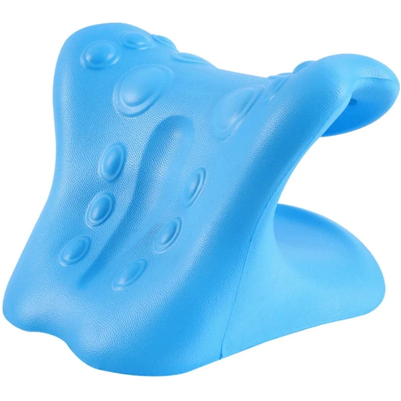 Neck Massager Acupoint Massage Pillow to Relieve Pain Neck Stretching Cervical Correction Cervical Spine Repair Relaxation C-typ